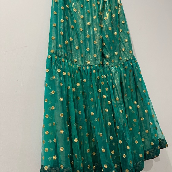 Indian Pakistani Embroidery stone work salwar Kameez suit - Picture 5 of 5